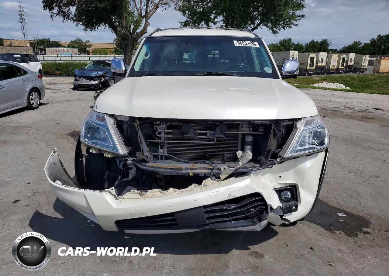 2017 Nissan Armada Sl VIN:JN8AY2ND5H9007607 - 5