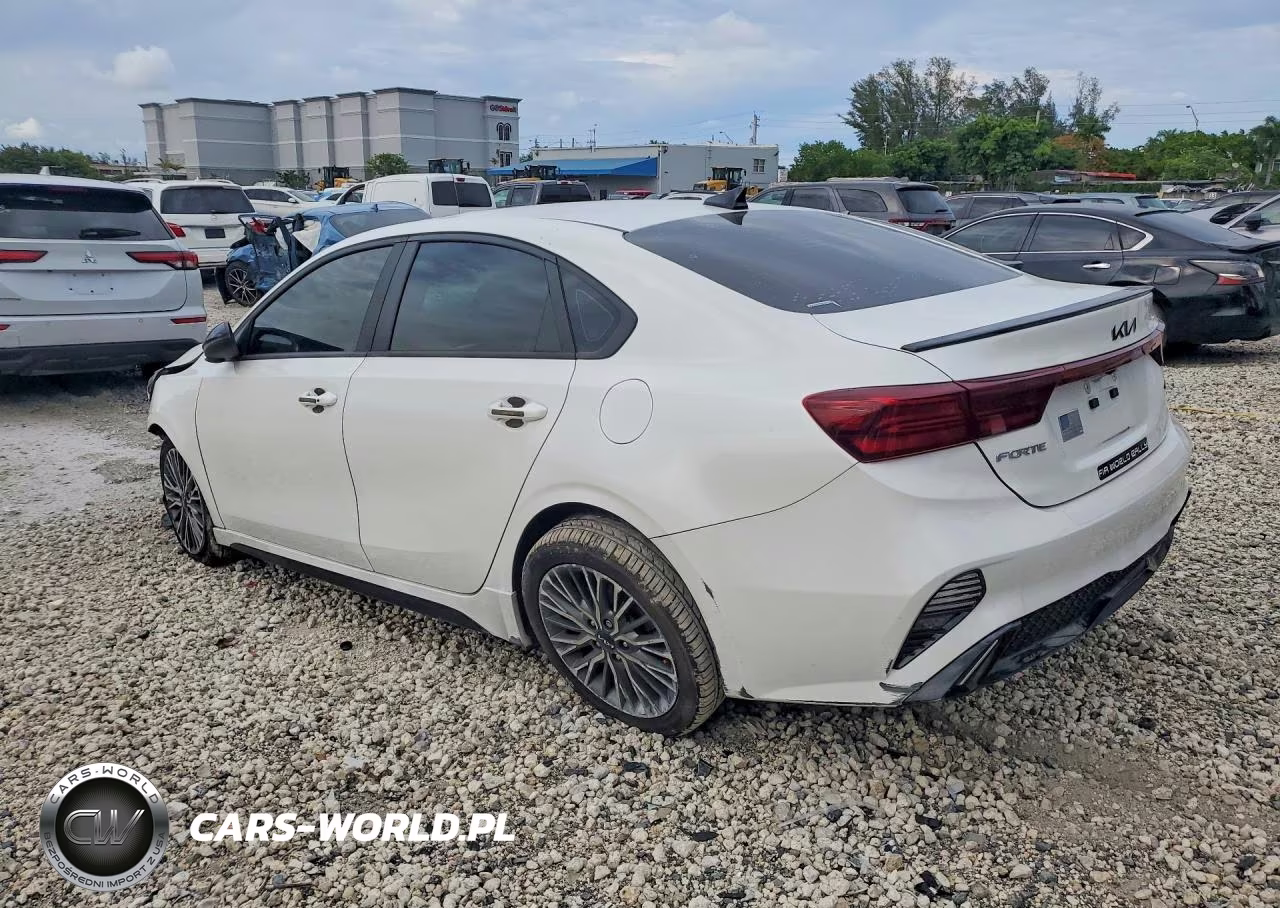 2022 Kia Forte Gt Line VIN:3KPF54AD7NE491346 - 2