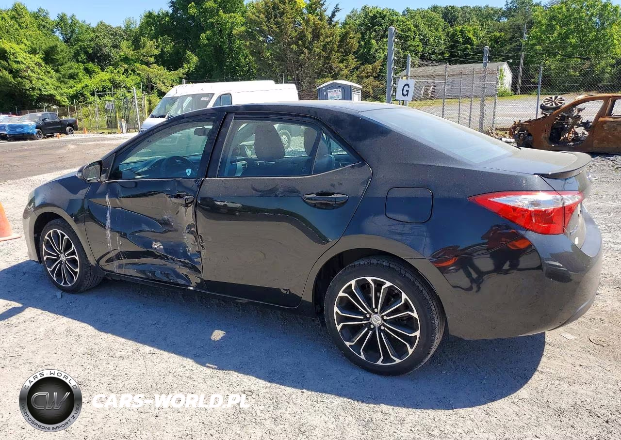 2016 Toyota Corolla S Plus VIN:2T1BURHE8GC555604 - 2