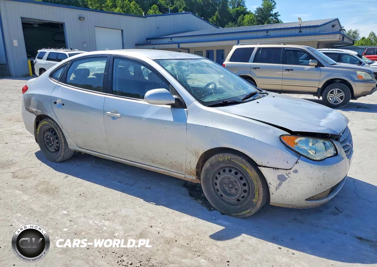 2010 Hyundai Elantra Gls VIN:KMHDU4AD7AU841463 - 4