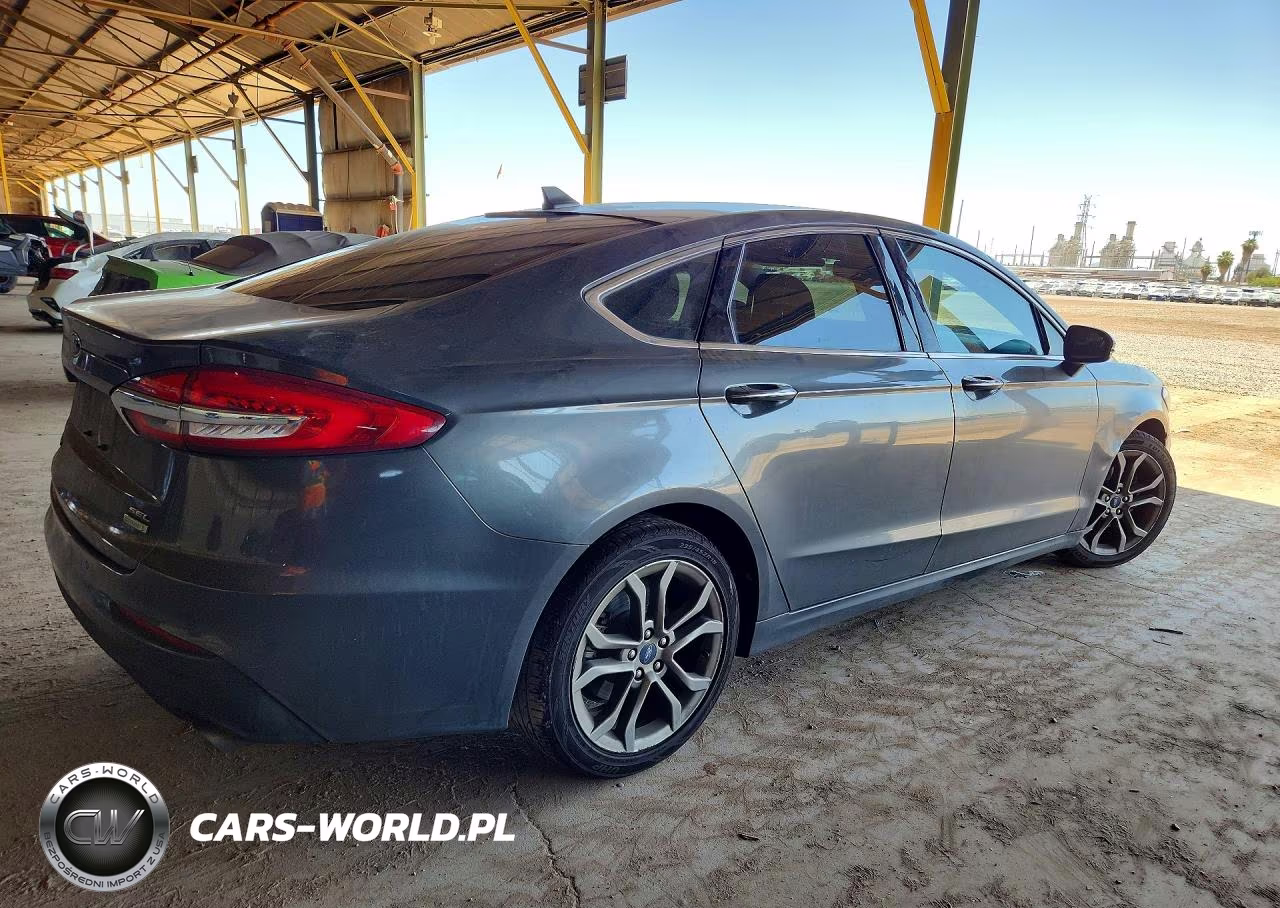 2019 Ford Fusion Sel VIN:3FA6P0CD1KR234287 - 3