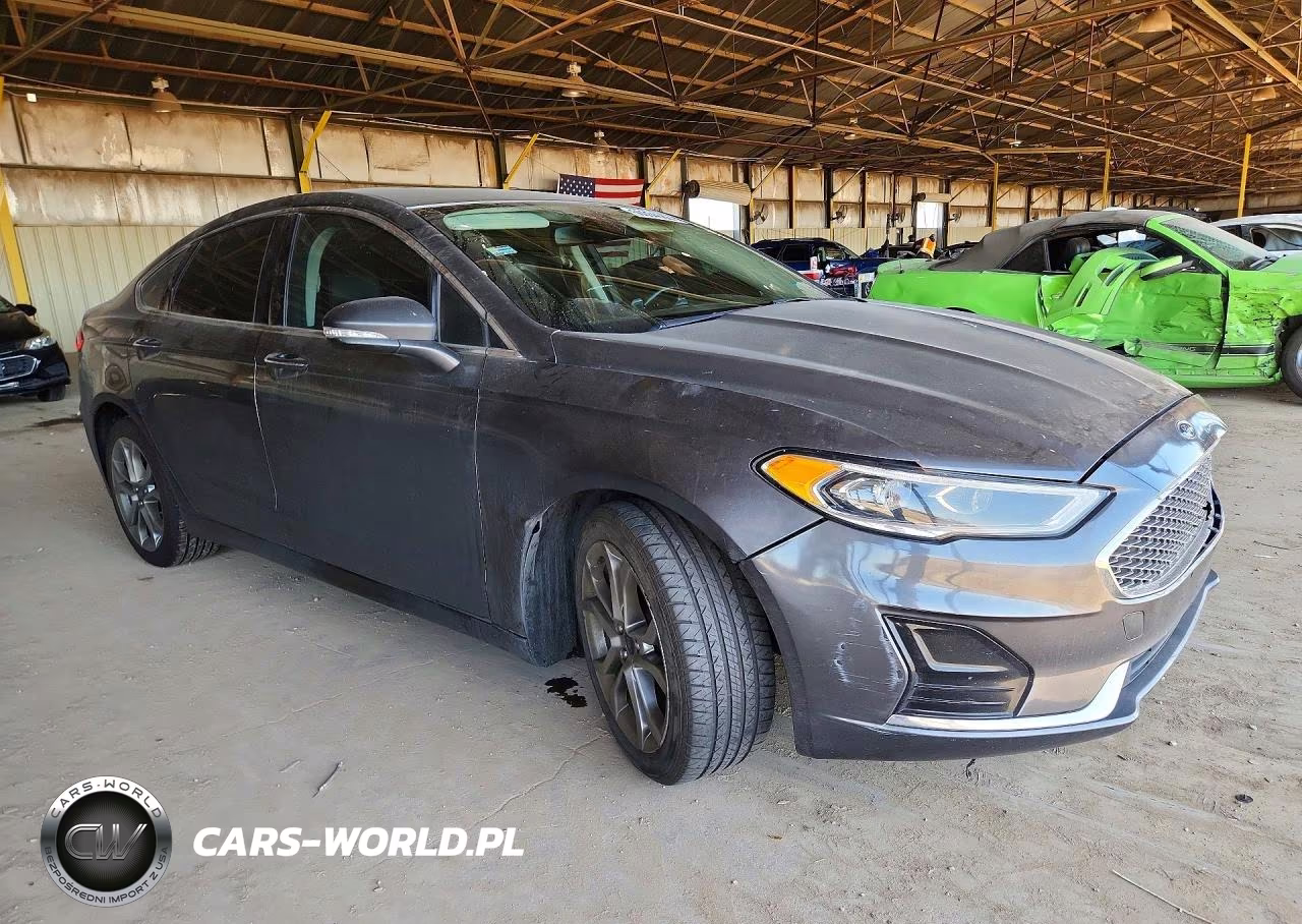 2019 Ford Fusion Sel VIN:3FA6P0CD1KR234287 - 4