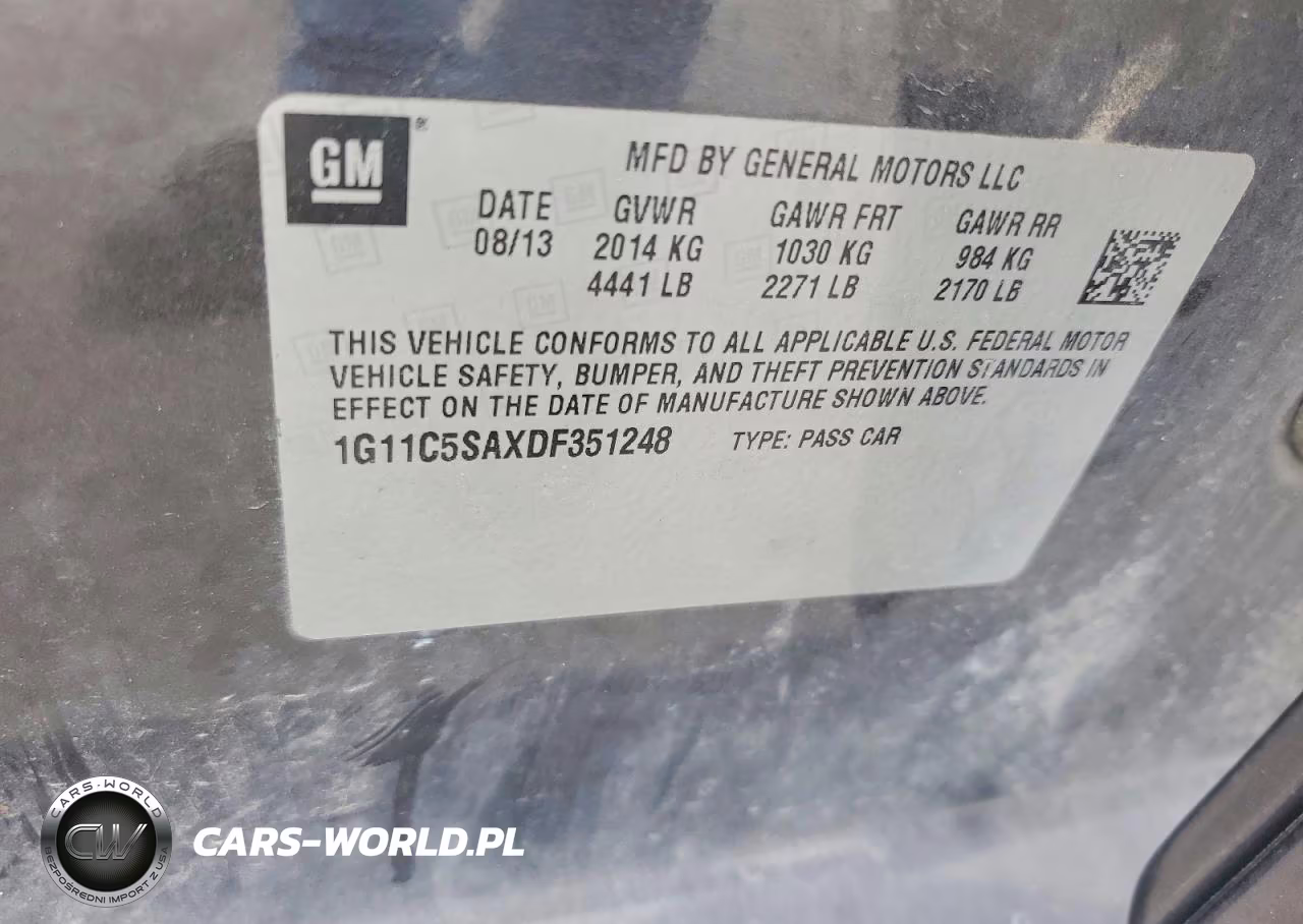 2013 Chevrolet Malibu 1Lt VIN:1G11C5SAXDF351248 - 12