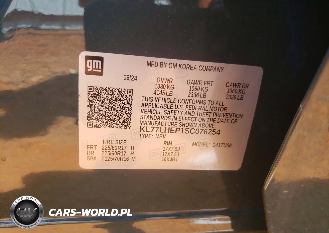 2025 Chevrolet Trax 1Lt VIN:KL77LHEP1SC076254 - 14