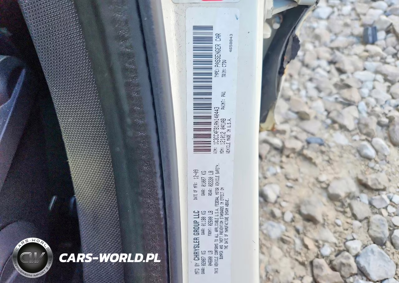 2010 Chrysler Sebring Touring VIN:1C3CC4FB1AN140443 - 12