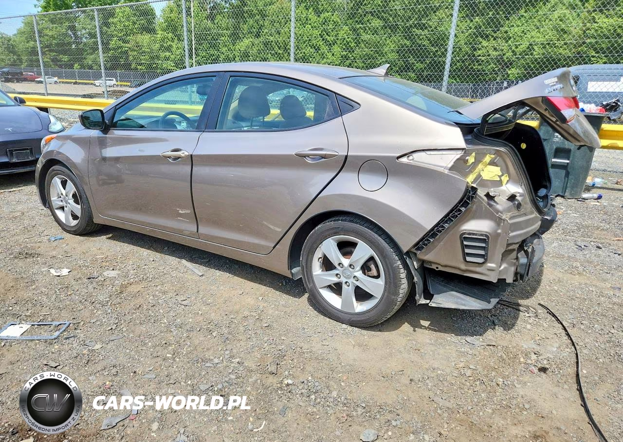 2013 Hyundai Elantra Gls VIN:5NPDH4AE9DH444482 - 2