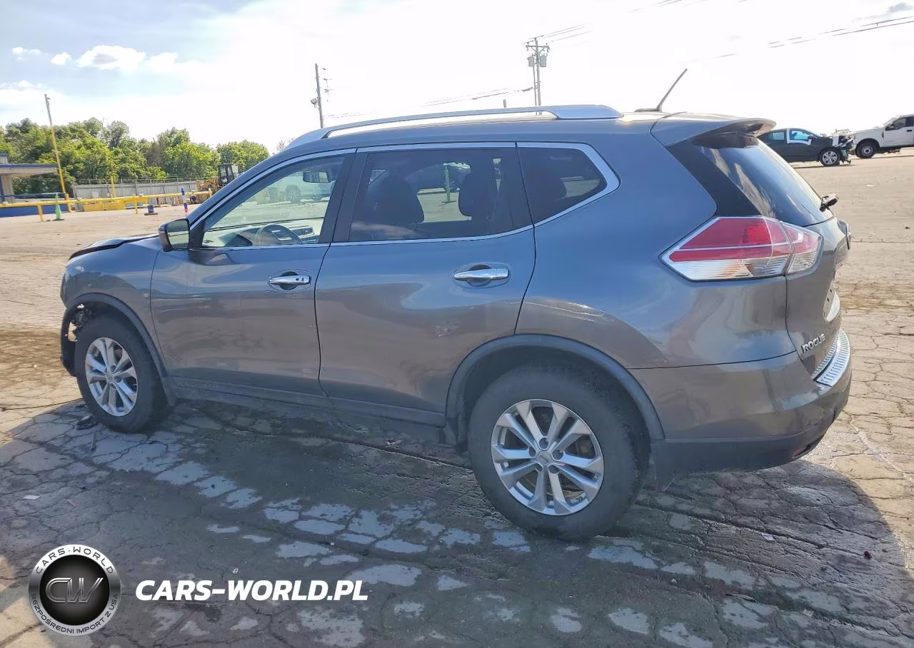 2016 Nissan Rogue Sv VIN:KNMAT2MV7GP634646 - 2