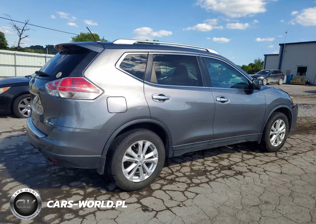 2016 Nissan Rogue Sv VIN:KNMAT2MV7GP634646 - 3