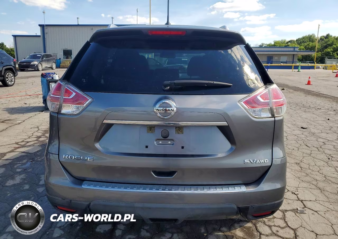 2016 Nissan Rogue Sv VIN:KNMAT2MV7GP634646 - 6