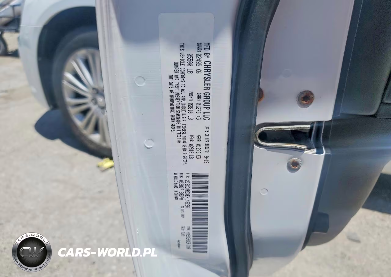 2014 Chrysler 300 VIN:2C3CCARGXEH149226 - 12