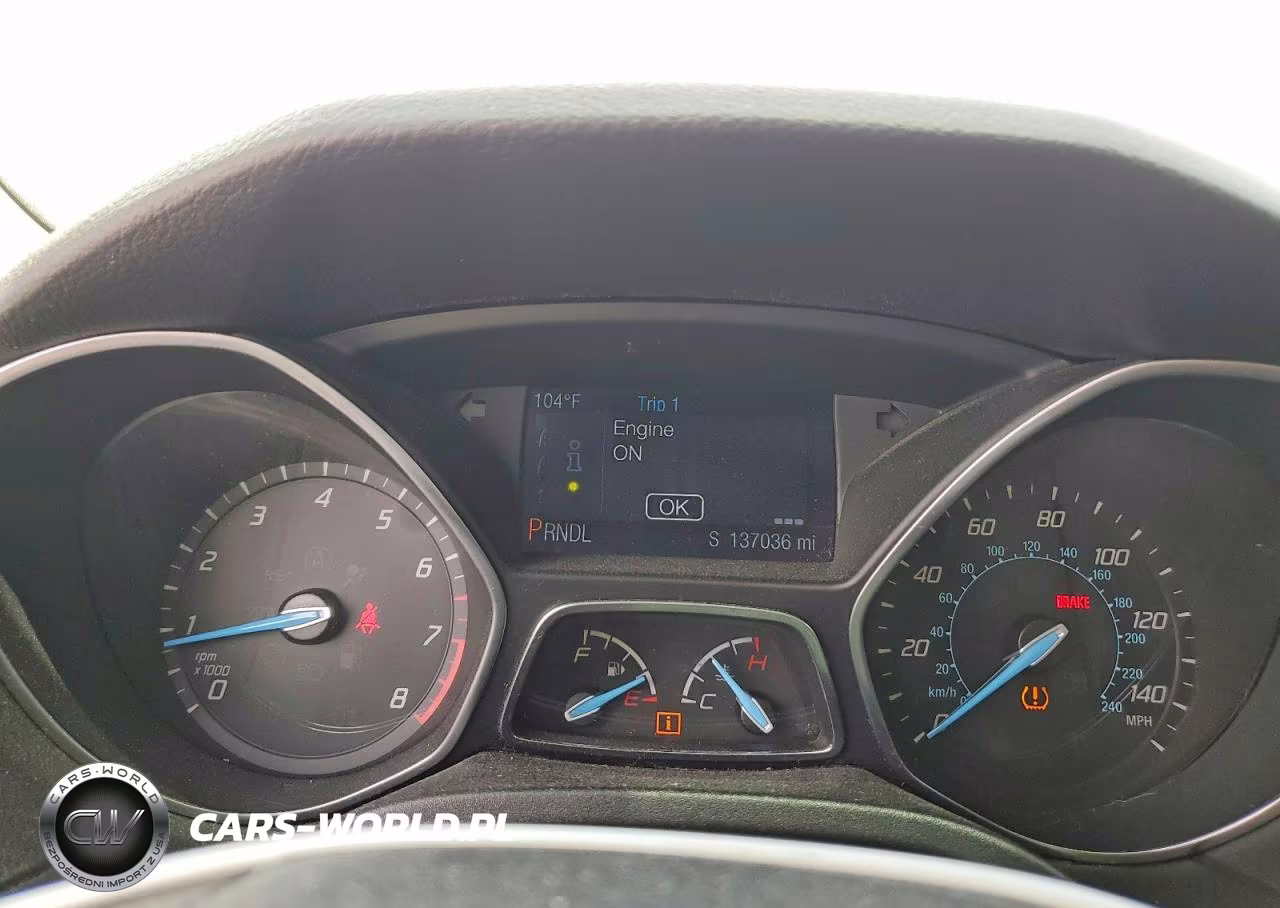 2014 Ford Focus Se VIN:1FADP3F23EL296098 - 9