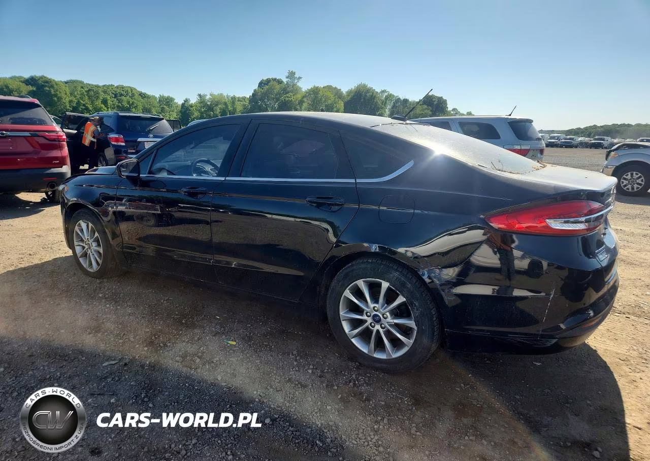 2017 Ford Fusion Se VIN:3FA6P0HD3HR129347 - 2
