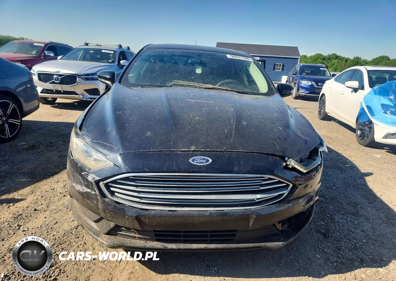 2017 Ford Fusion Se VIN:3FA6P0HD3HR129347 - 5
