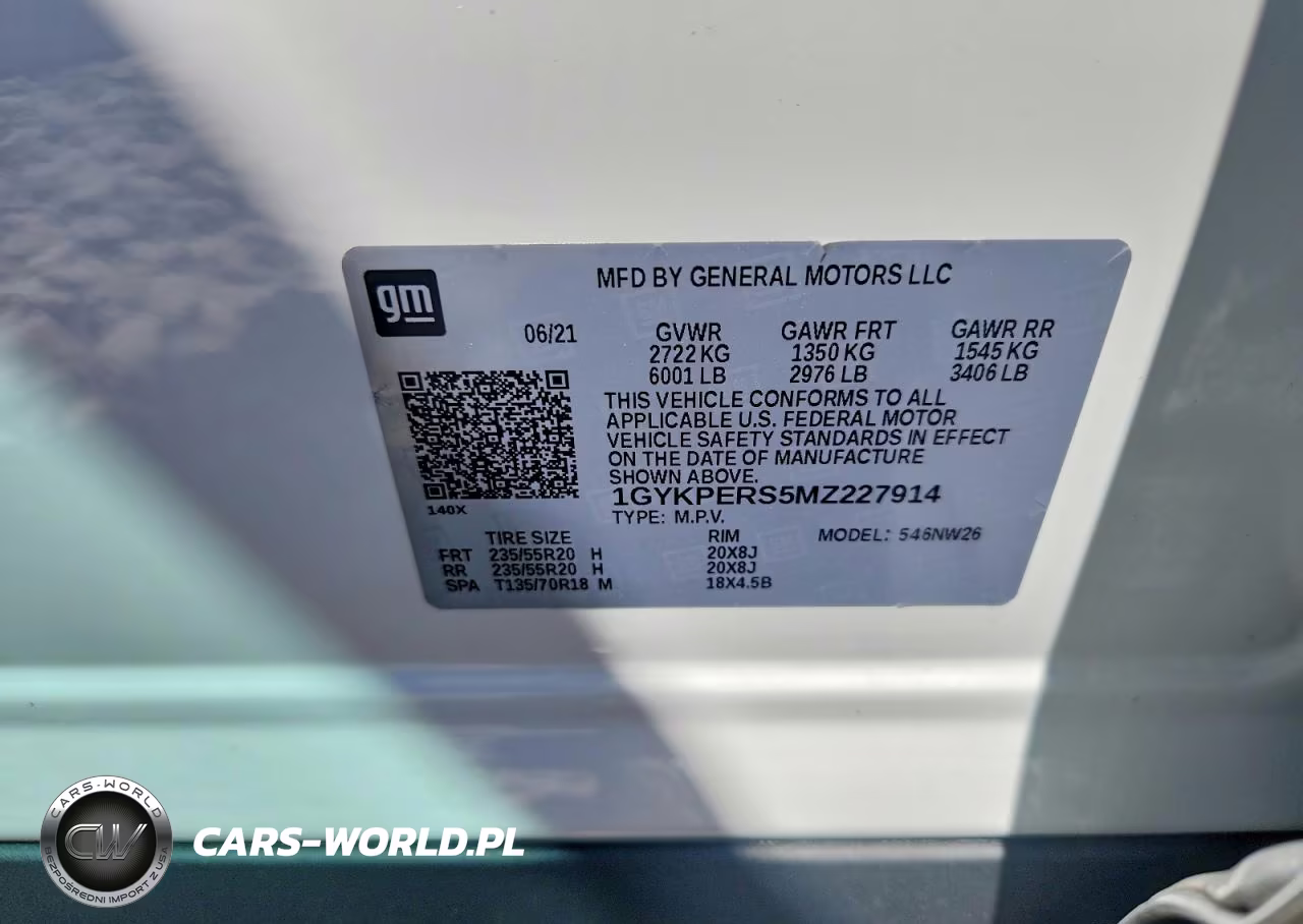 2021 Cadillac Xt6 Platinum Premium Luxury VIN:1GYKPERS5MZ227914 - 13