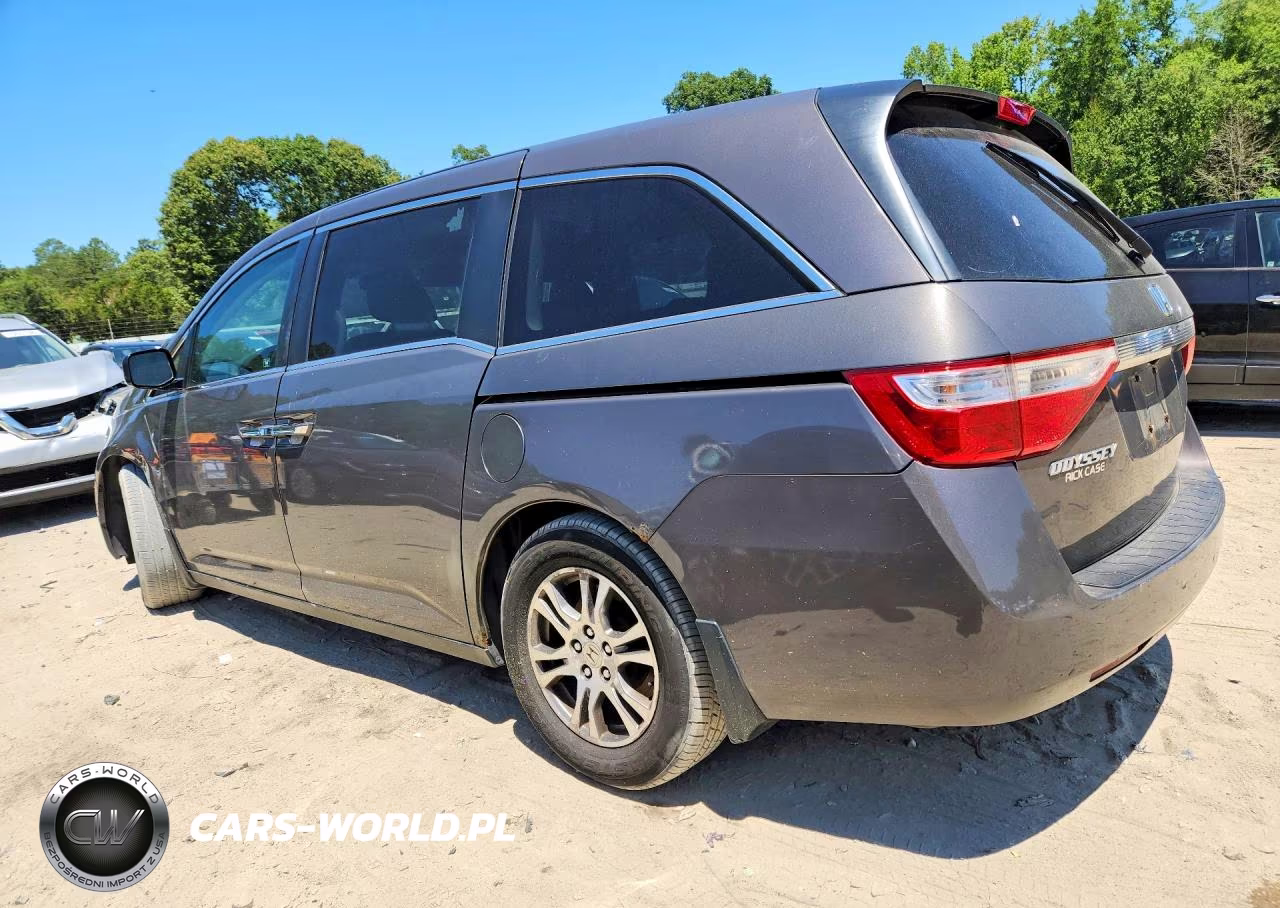 2012 Honda Odyssey Exl VIN:5FNRL5H66CB069821 - 2