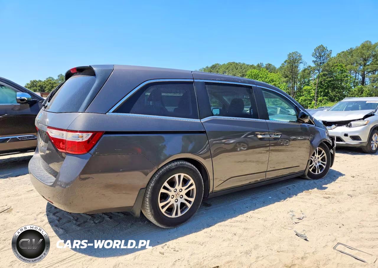 2012 Honda Odyssey Exl VIN:5FNRL5H66CB069821 - 3