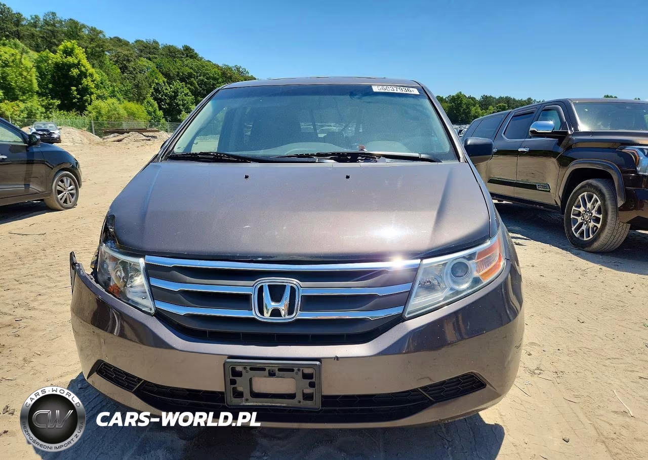 2012 Honda Odyssey Exl VIN:5FNRL5H66CB069821 - 5