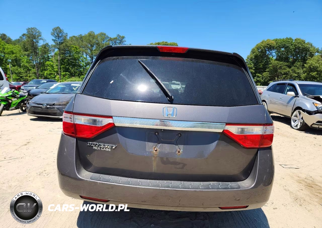 2012 Honda Odyssey Exl VIN:5FNRL5H66CB069821 - 6