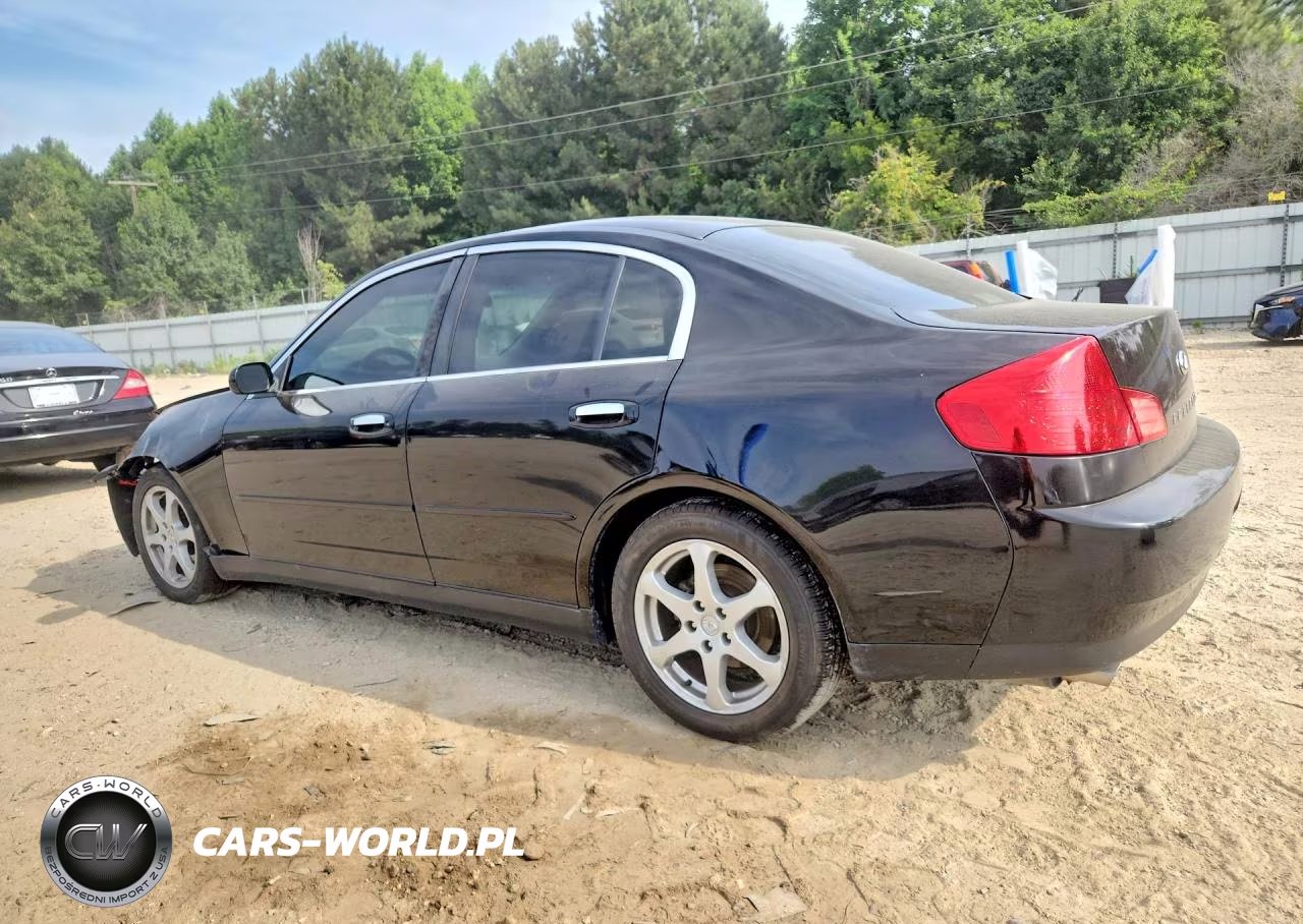 2003 Infiniti G35 Base VIN:JNKCV51E23M324438 - 2