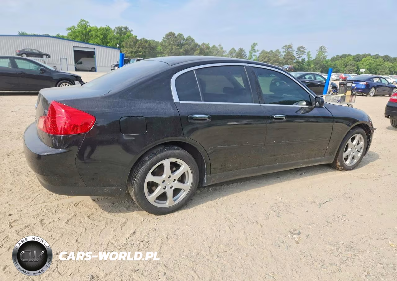 2003 Infiniti G35 Base VIN:JNKCV51E23M324438 - 3