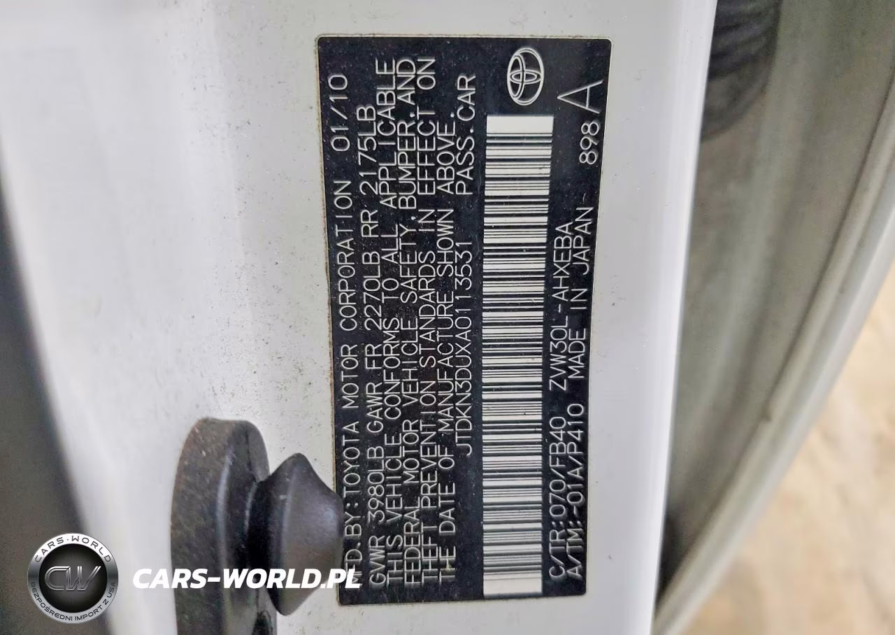 2010 Toyota Prius Ii VIN:JTDKN3DUXA0113531 - 12