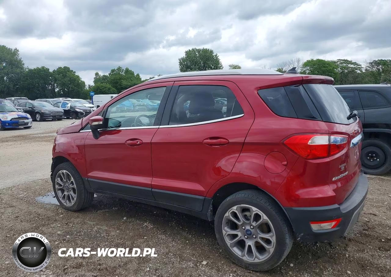 2019 Ford Ecosport Titanium VIN:MAJ6S3KL4KC309278 - 2