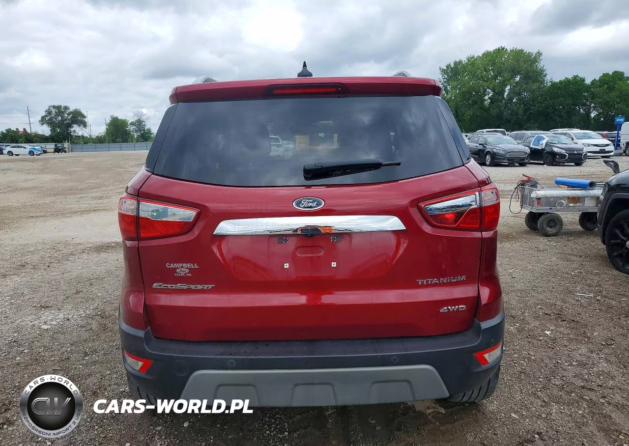 2019 Ford Ecosport Titanium VIN:MAJ6S3KL4KC309278 - 6