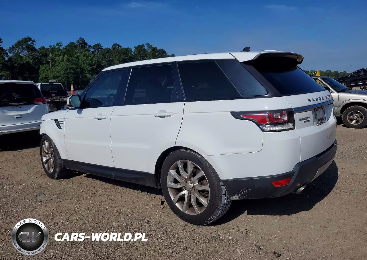 2016 Land Rover Range Rover Sport Hse VIN:SALWR2VF9GA639855 - 2