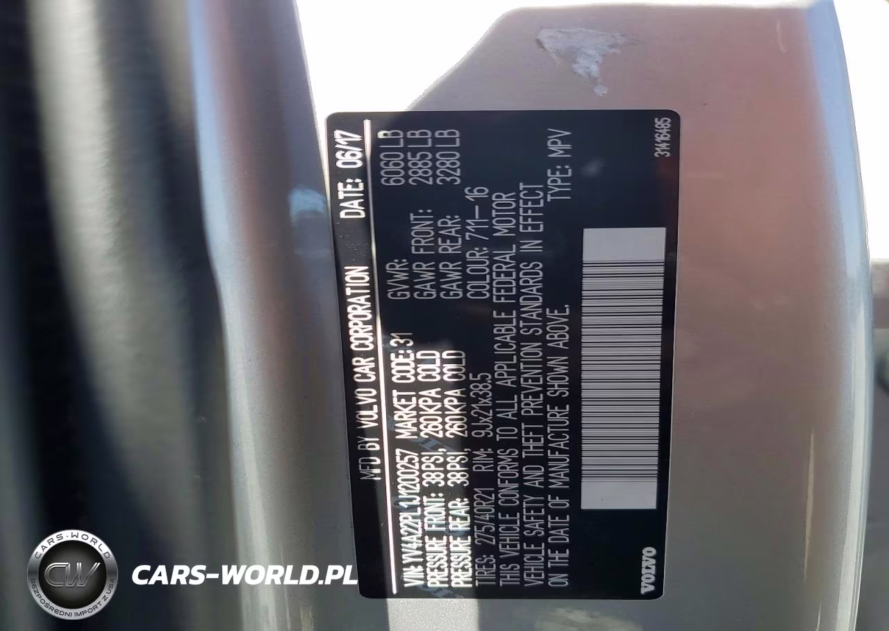 2018 Volvo Xc90 T6 VIN:YV4A22PL1J1200257 - 13