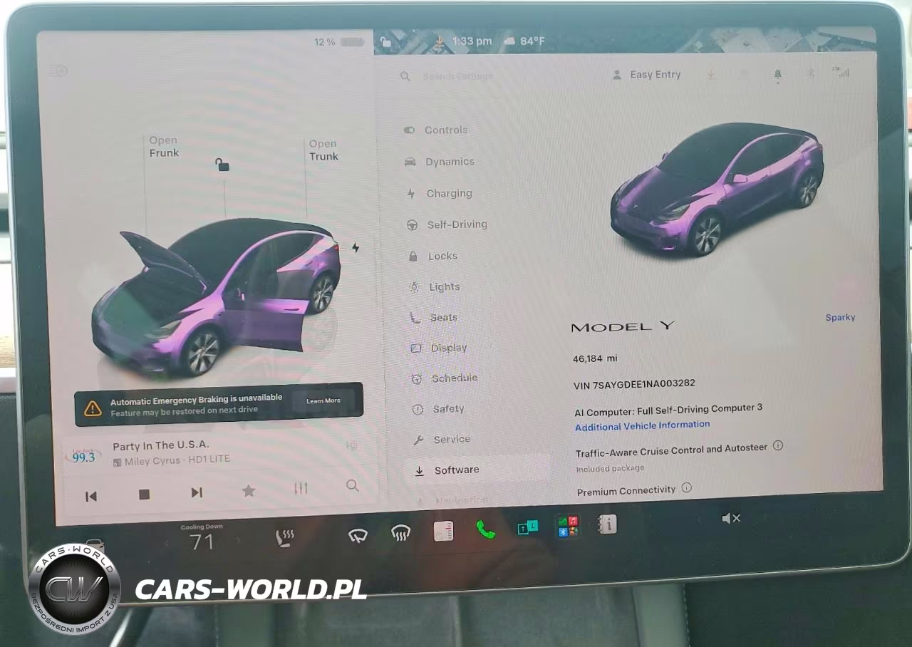 2022 Tesla Model Y VIN:7SAYGDEE1NA003282 - 9