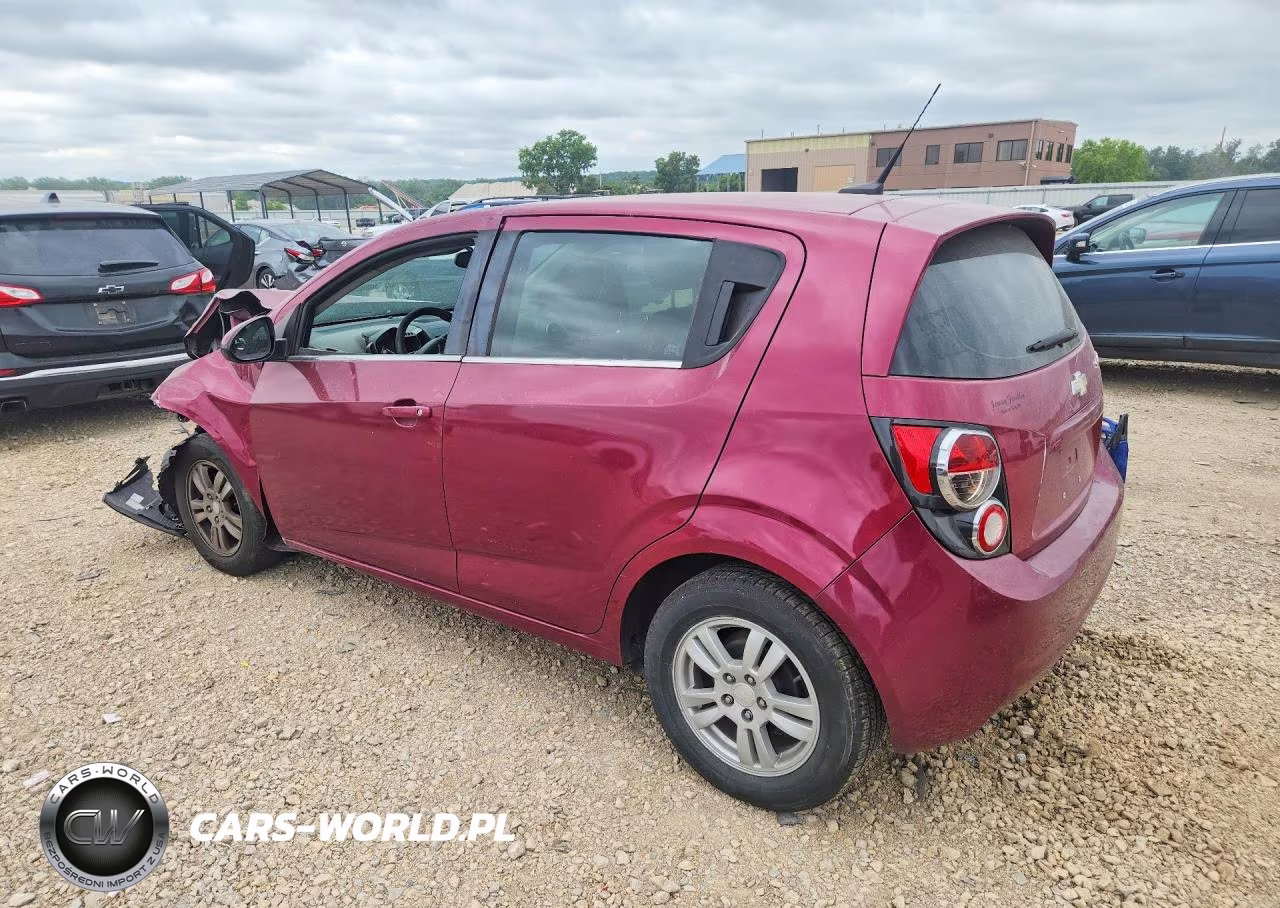 2014 Chevrolet Sonic Lt VIN:1G1JC6SH8E4124642 - 2