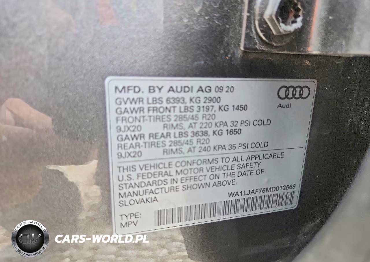 2021 Audi Q7 Premium Plus VIN:WA1LJAF76MD012568 - 14