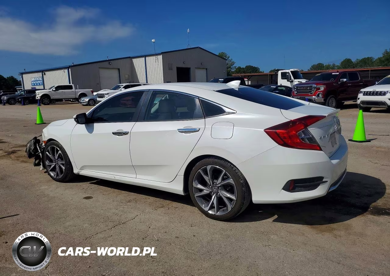 2019 Honda Civic Touring VIN:JHMFC1F9XKX012307 - 2