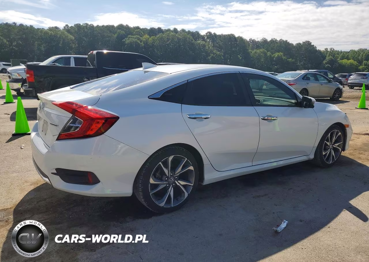 2019 Honda Civic Touring VIN:JHMFC1F9XKX012307 - 3