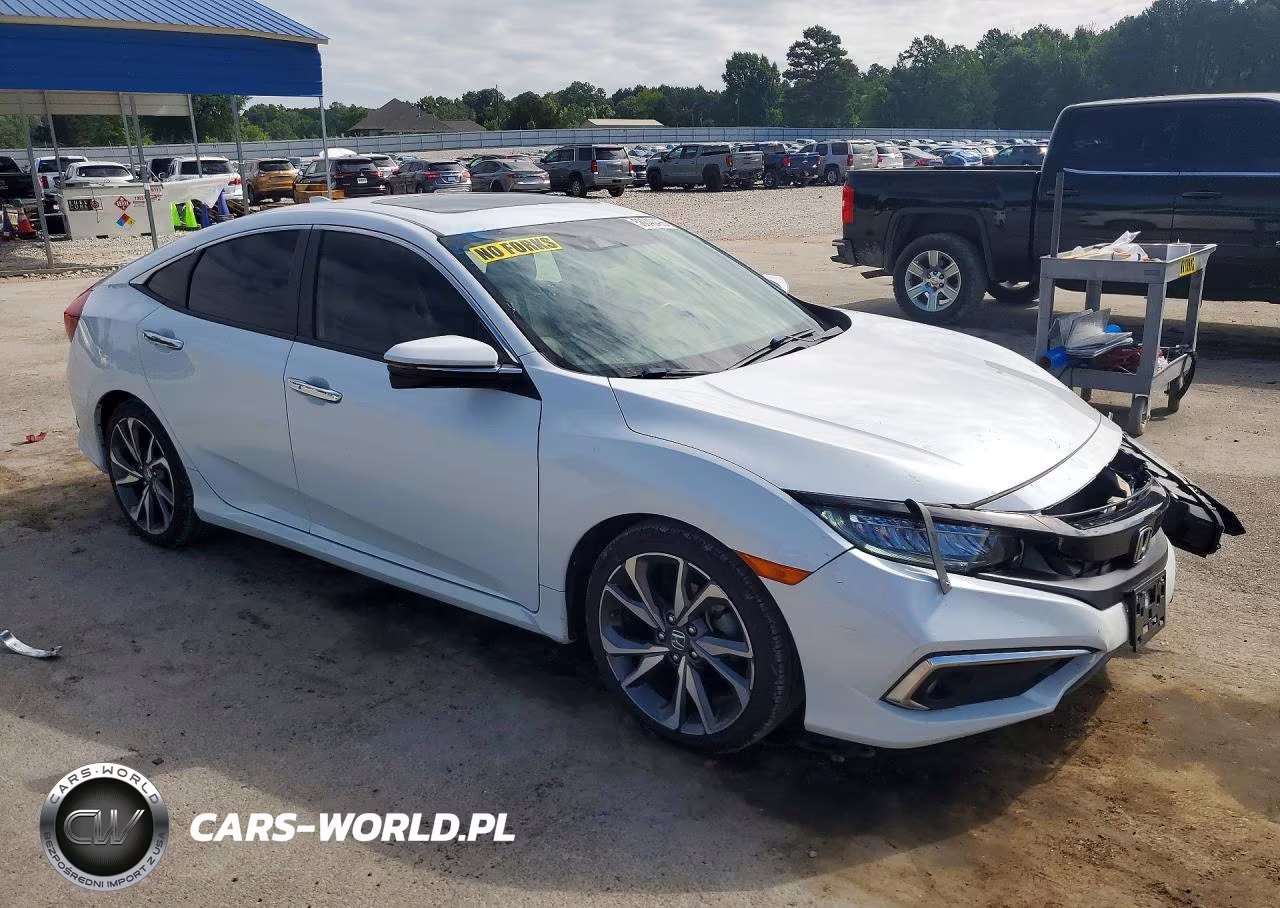 2019 Honda Civic Touring VIN:JHMFC1F9XKX012307 - 4