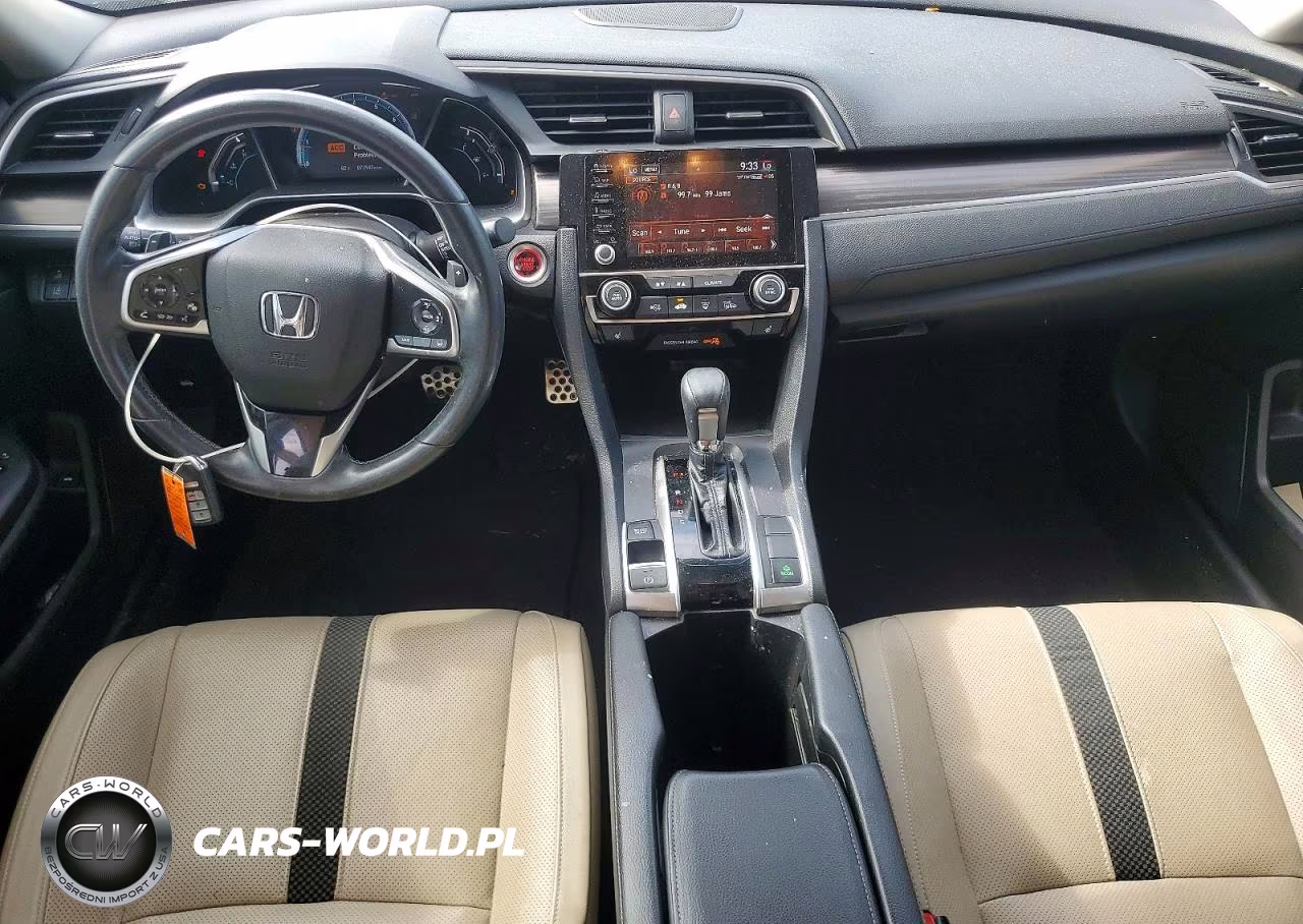 2019 Honda Civic Touring VIN:JHMFC1F9XKX012307 - 8
