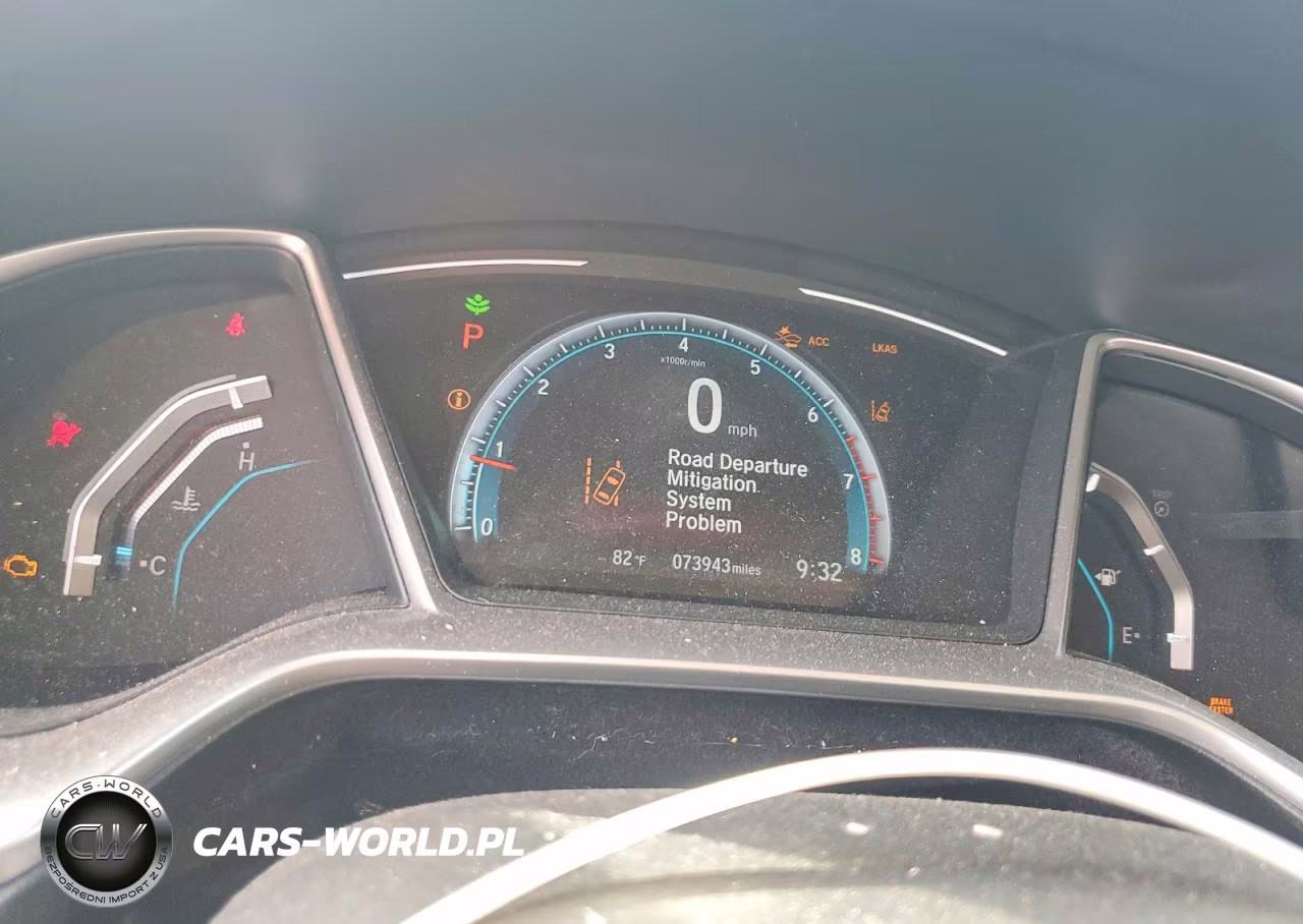 2019 Honda Civic Touring VIN:JHMFC1F9XKX012307 - 9