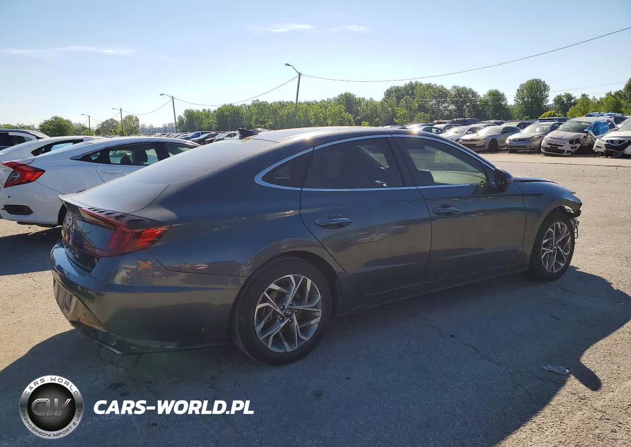 2022 Hyundai Sonata Sel VIN:KMHL14JA4NA226337 - 3