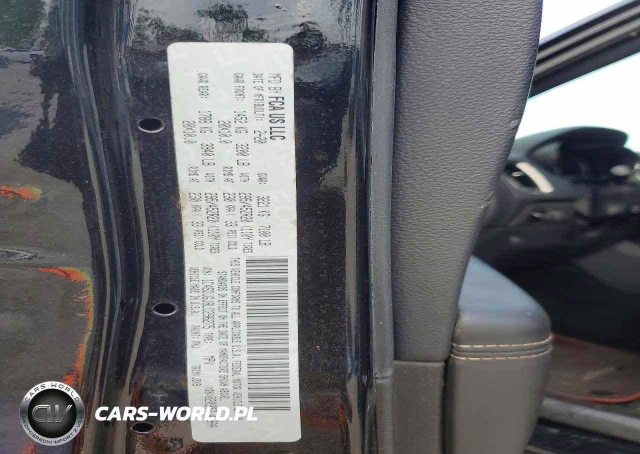 2020 Dodge Durango Srt VIN:1C4SDJGJ8LC296275 - 13