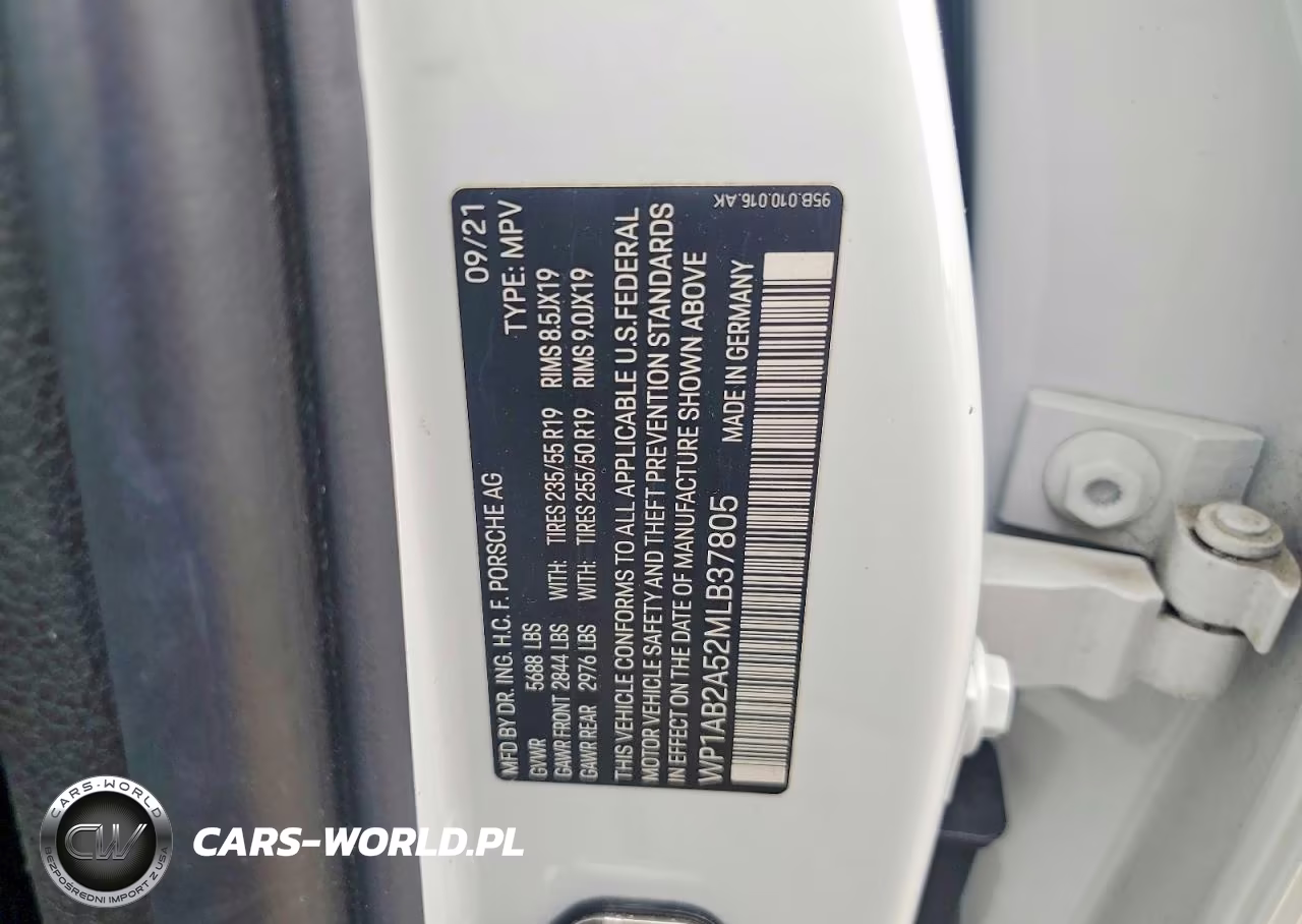 2021 Porsche Macan S VIN:WP1AB2A52MLB37805 - 12