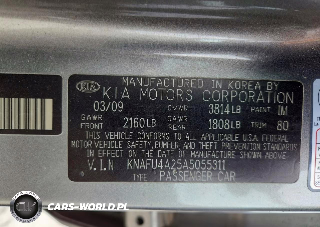 2010 Kia Forte VIN:KNAFU4A25A5055311 - 12