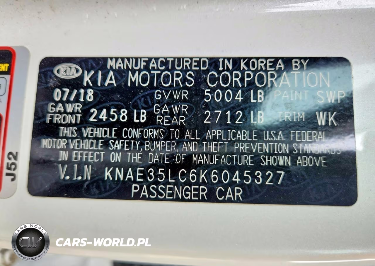2019 Kia Stinger Gt VIN:KNAE35LC6K6045327 - 13