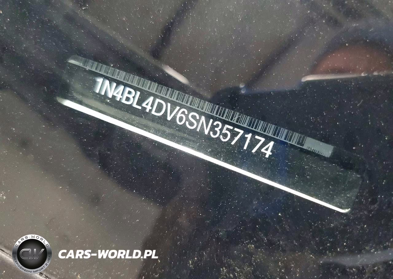 2025 Nissan Altima Sv VIN:1N4BL4DV6SN357174 - 12