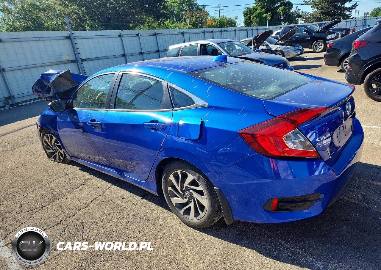 2017 Honda Civic Ex VIN:19XFC2F76HE040507 - 2