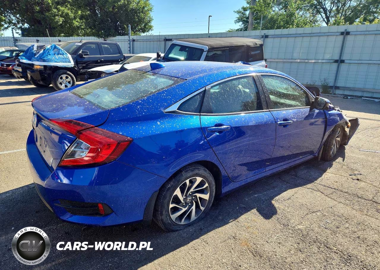 2017 Honda Civic Ex VIN:19XFC2F76HE040507 - 3