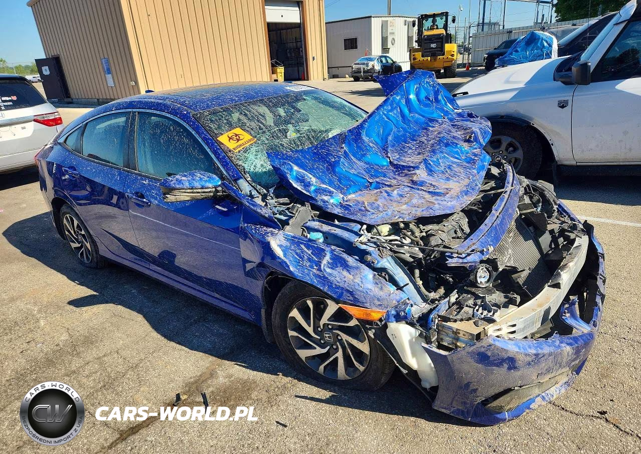 2017 Honda Civic Ex VIN:19XFC2F76HE040507 - 4