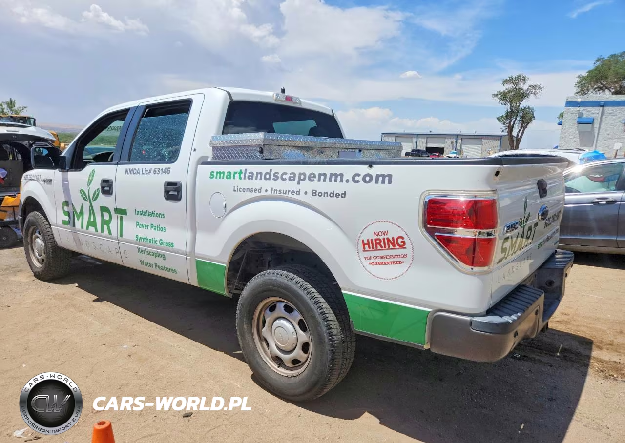 2013 Ford F150 Supercrew VIN:1FTFW1EF0DKE67537 - 2