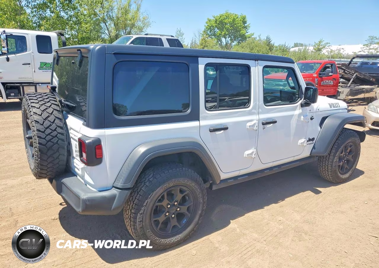 2020 Jeep Wrangler Unlimited Sport VIN:1C4HJXDN4LW348237 - 3