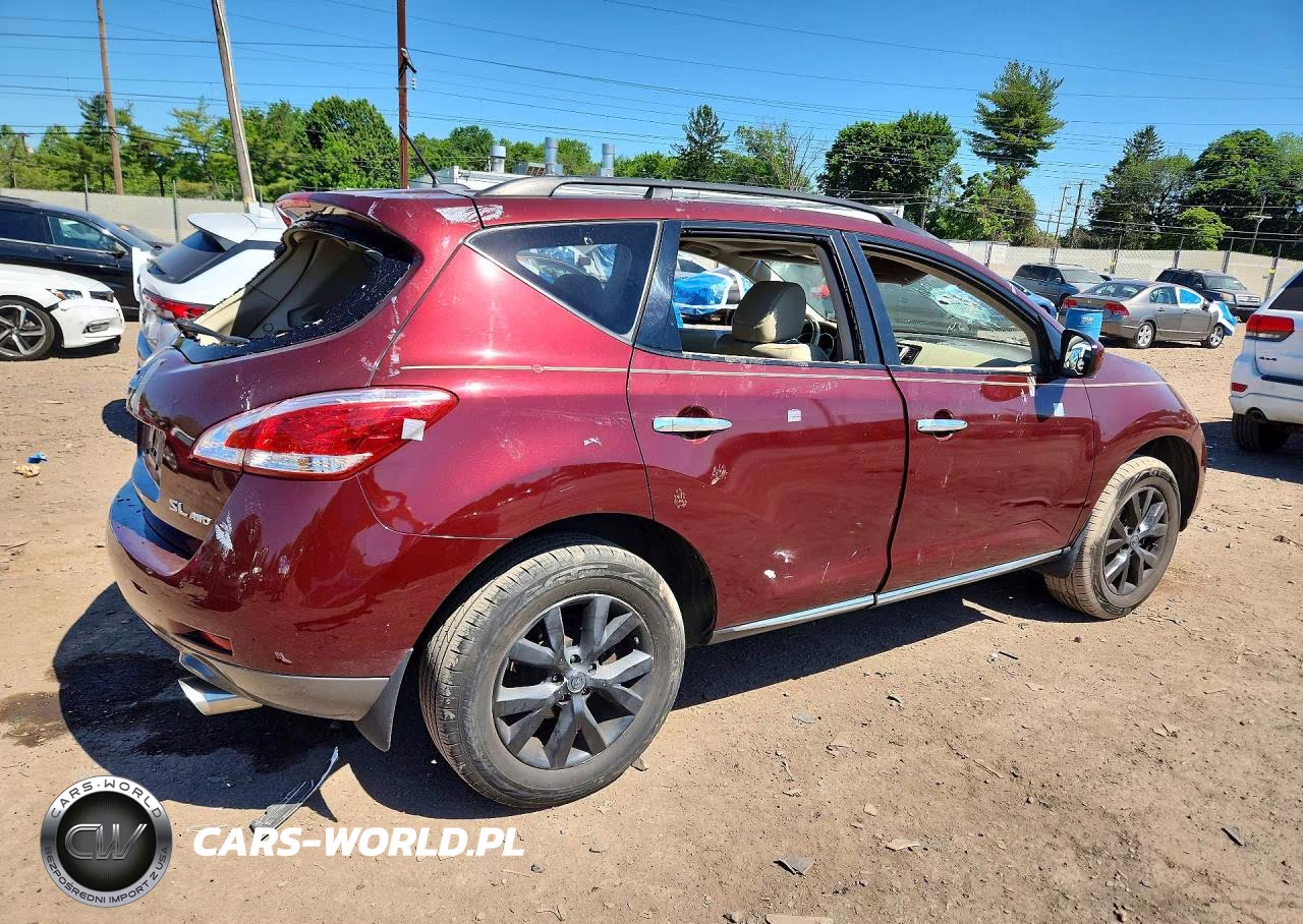 2012 Nissan Murano S VIN:JN8AZ1MW7CW236505 - 3