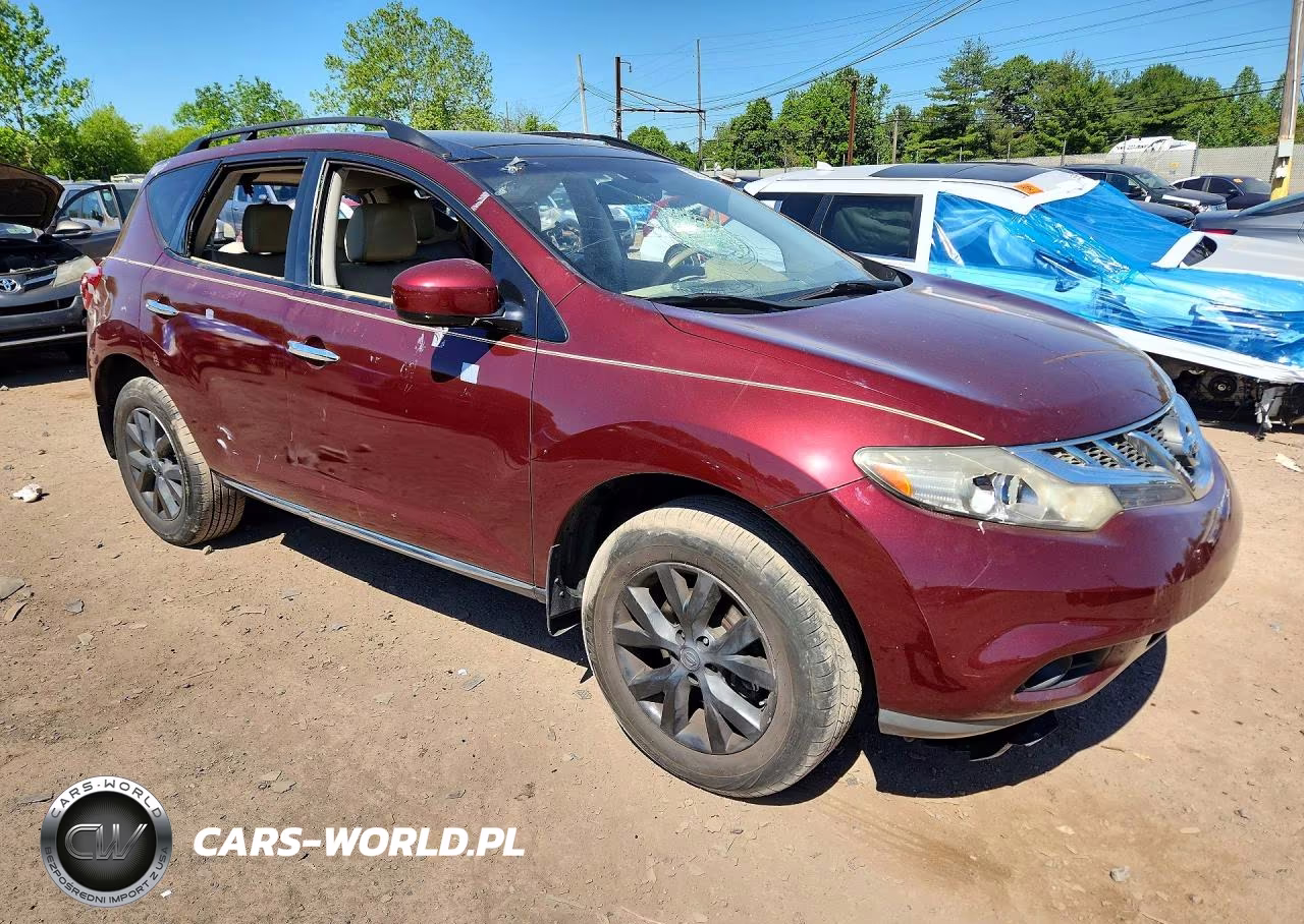2012 Nissan Murano S VIN:JN8AZ1MW7CW236505 - 4